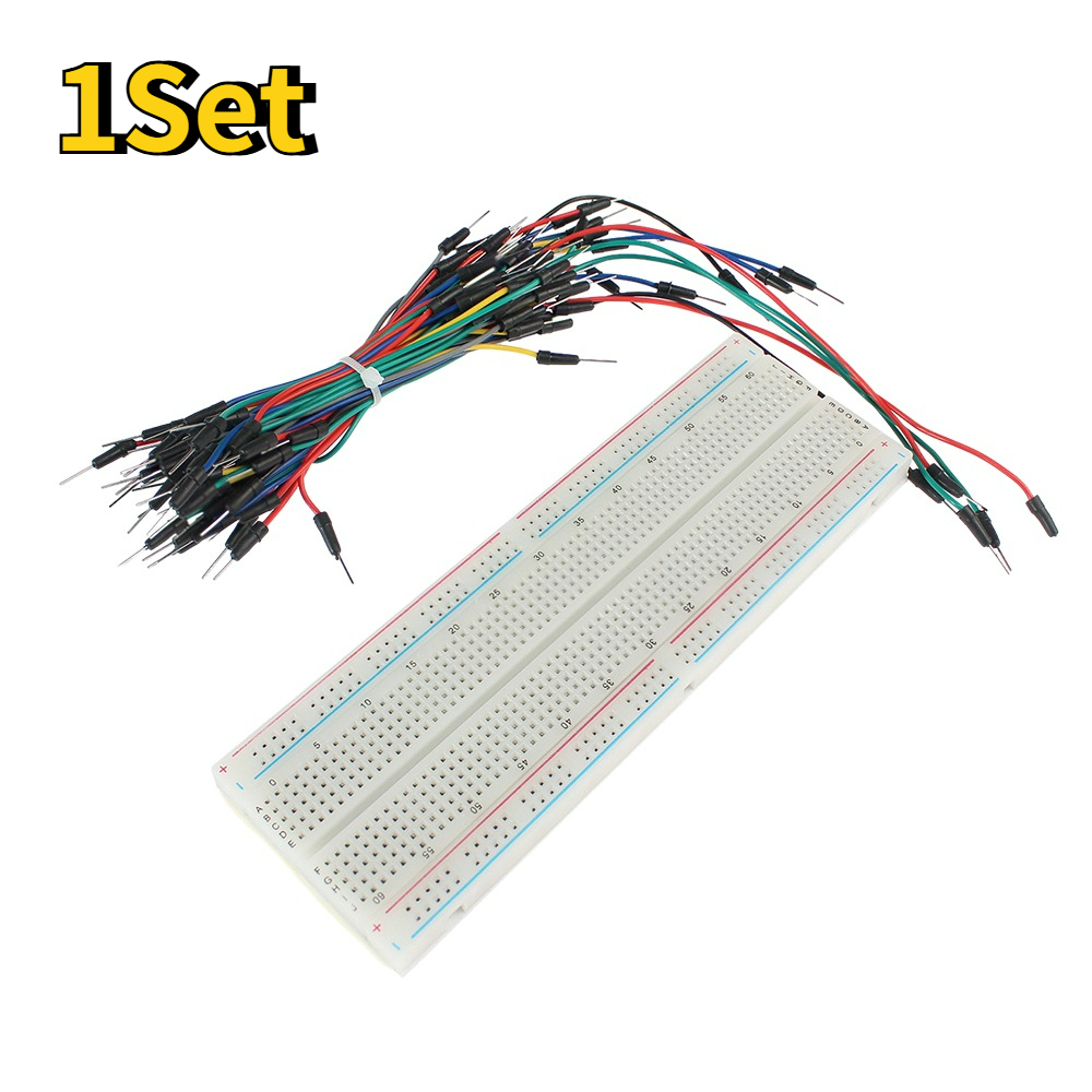Diy Electronics Breadboard - 830 Points MB102 Breadboard Prototype Kit