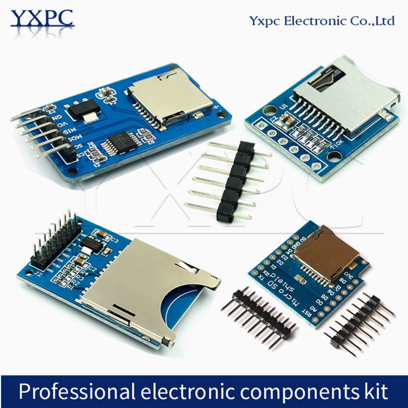 Sd Card Module Spi - (1-5-10)pcs SD Card Reader Module Micro