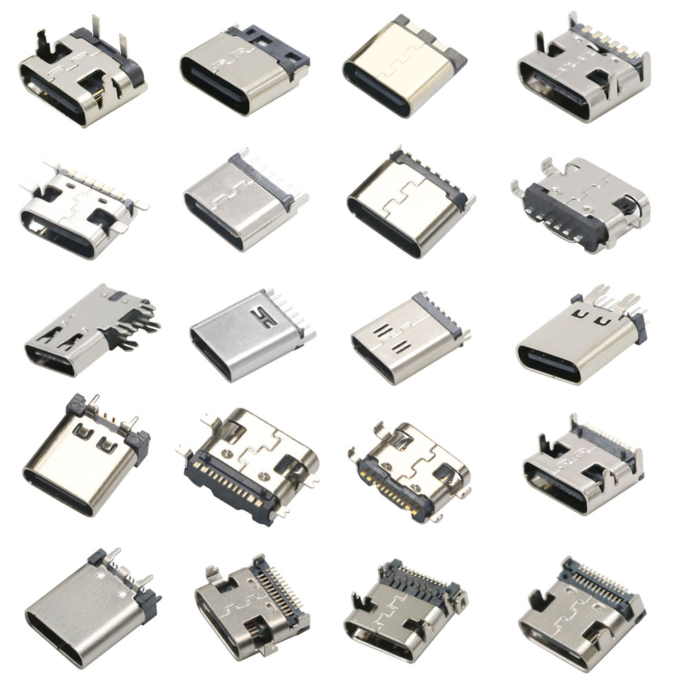 Smd Solder Paste - 10Pcs USB Type C 2/6/16/24 Pin
