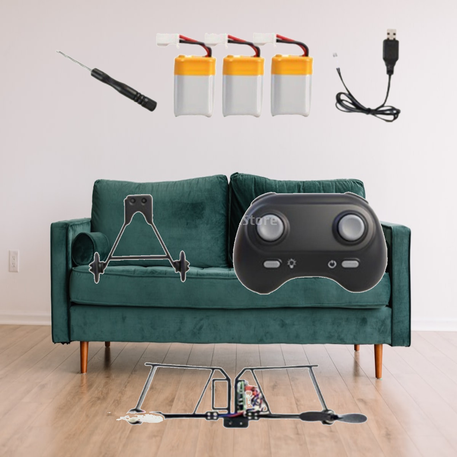 Diy Electronics Kids - Remote Controlled Model Airplane DIY Glider