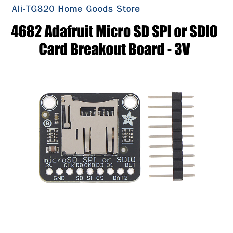 Sd Card Module Spi - [TG820]4682 Adafruit Micro SD SPI Or