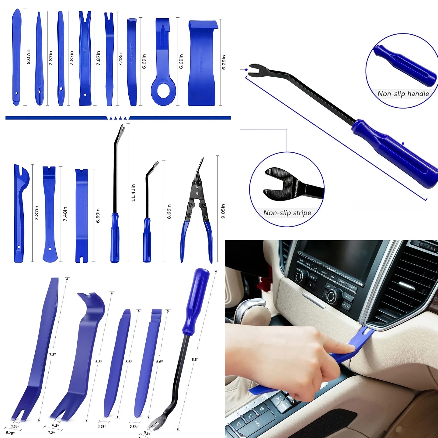 Diy Electronics Radio - 19/11/5/4/1PC Auto Dismantle Tools Kit -