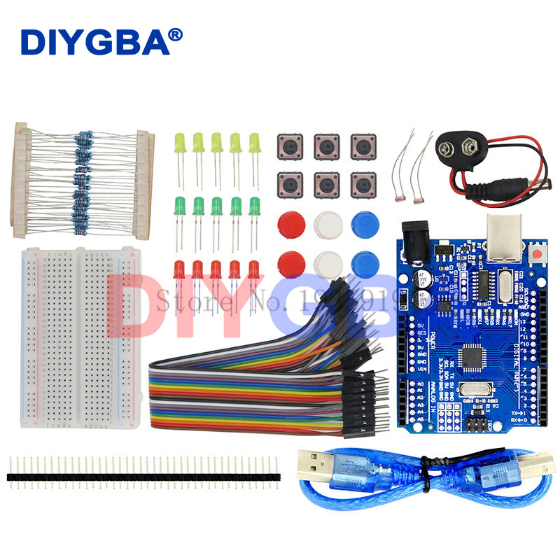 Diy Electronics Breadboard - Starter kit 13 in 1 kit