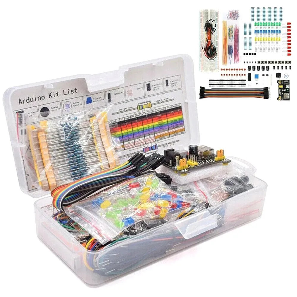 Diy Electronics Breadboard - DIY Project Starter Kit For Arduino