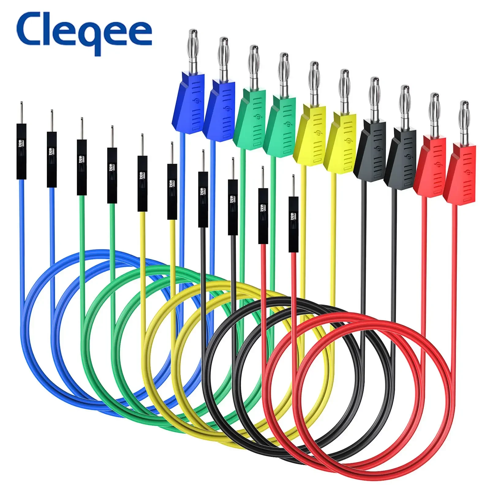 Diy Electronics Breadboard - Cleqee P1532 10pcs Dupont Male to