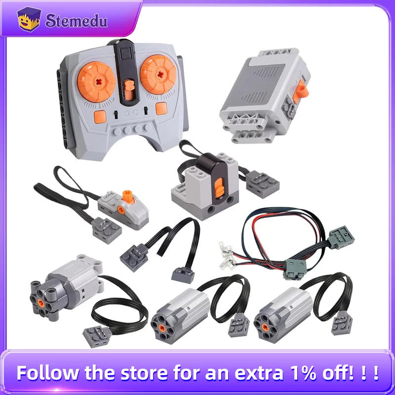 Diy Electronics Toys - 9 in 1 MOC Technical Electronic