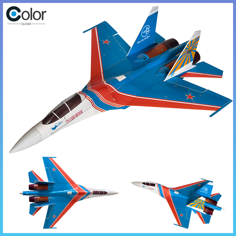 Diy Electronics Kids - Su-27 Ducted Fan Rc Fighter Dual