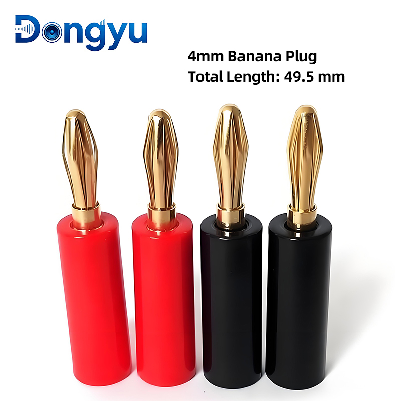 Diy For Electronics - 4mm Banana Plug Connector Male Audio