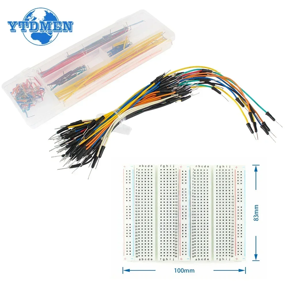 Diy Electronics Breadboard - Breadboard Kit 750 Points Bread Board