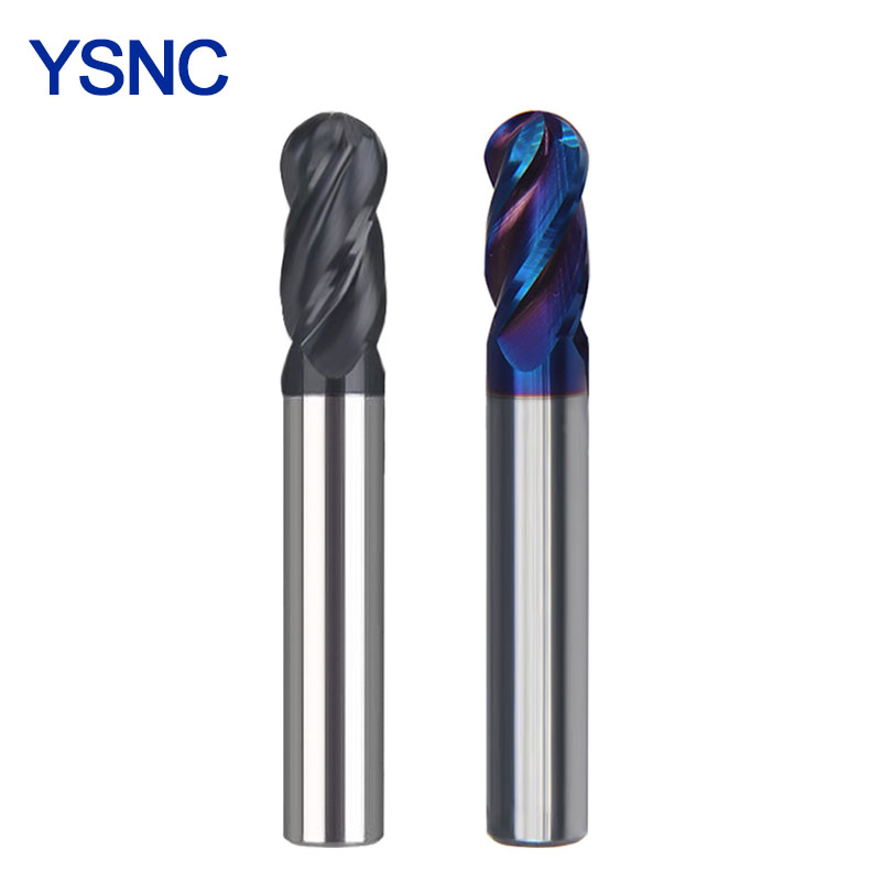 HRC65 4 Flute Ball End Mill Tu - Diy Cnc Router Electronics 评论和价格