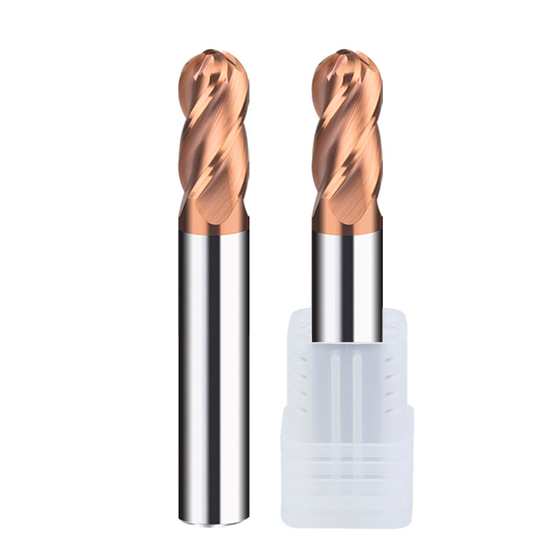 HRC65 4 Flute Ball End Mill Tu - Diy Cnc Router Electronics 评论和价格