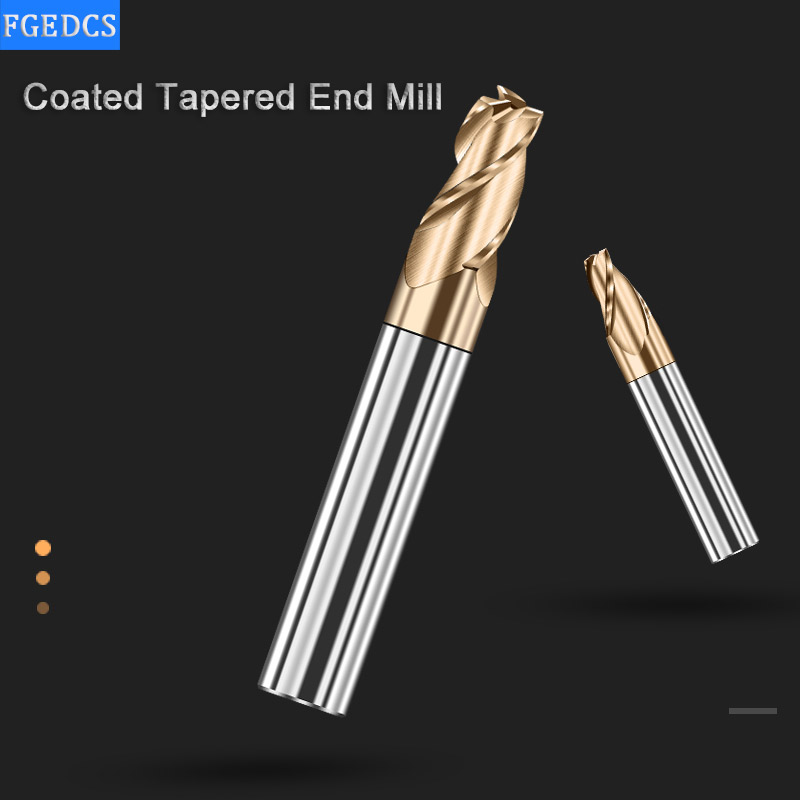 Tapered End Mill Carbide 0.5°  - Diy Cnc Router Electronics 评论和价格