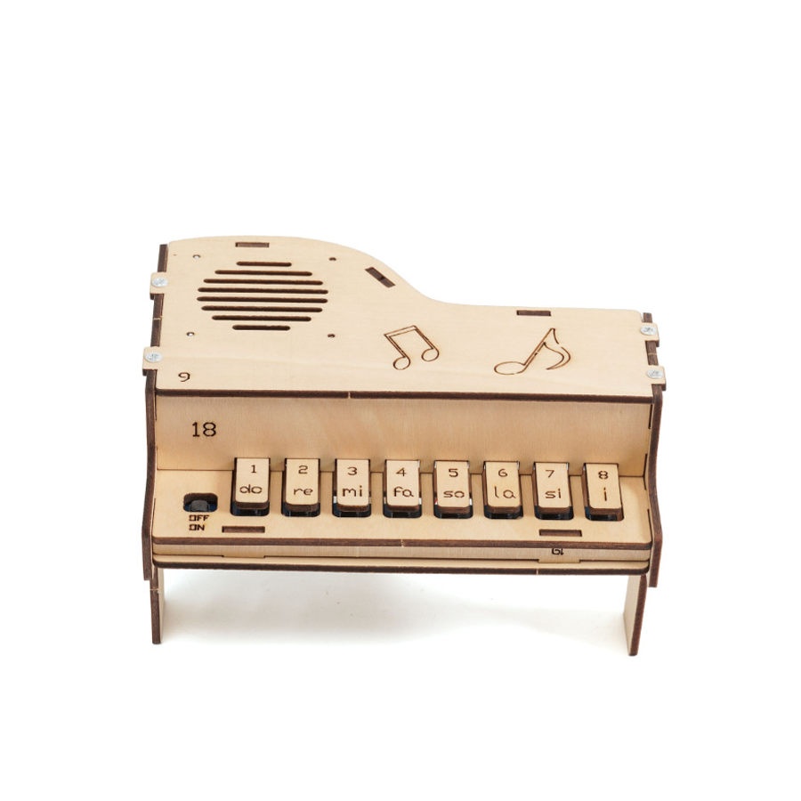 DIY Wooden Electronic Piano Mo - Diy Electronics Kids 评论和价格