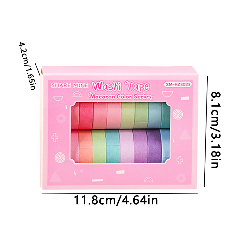20 Roll Washi Tape Set Diamond - Diy Electronics Components 评论和价格
