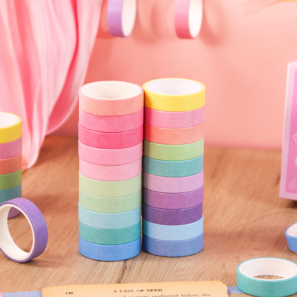 20 Roll Washi Tape Set Diamond - Diy Electronics Components 评论和价格