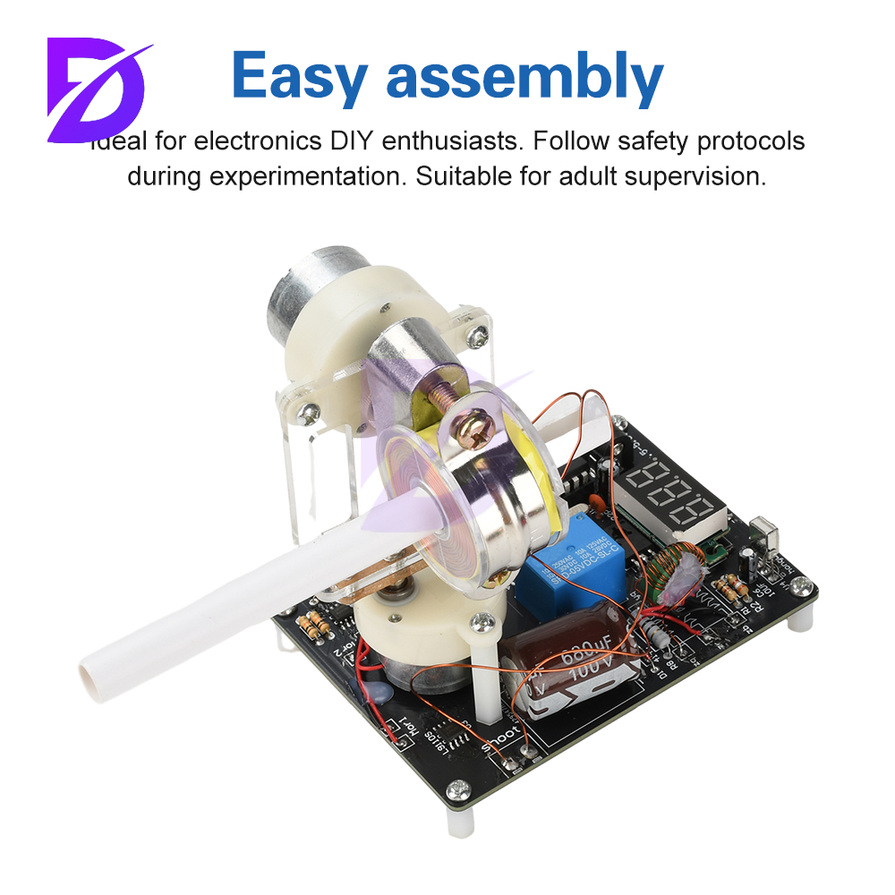 DIY Electromagnetic Cannon Kit - Diy Electronics Projects For Adults 评论和价格