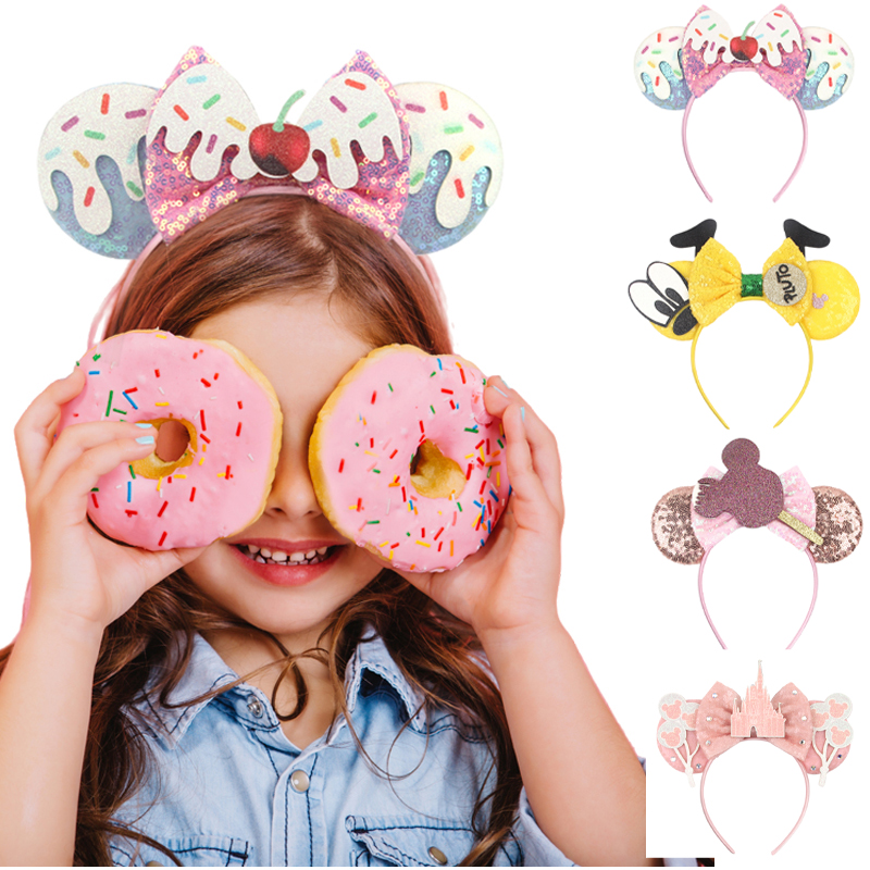 1pc Donut Mouse Ears Headband  - Diy Mouse Electronics 评论和价格