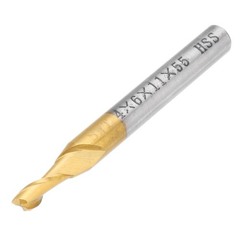 5Pcs 2 Flute End Milling Cutte - Diy Cnc Router Electronics 评论和价格