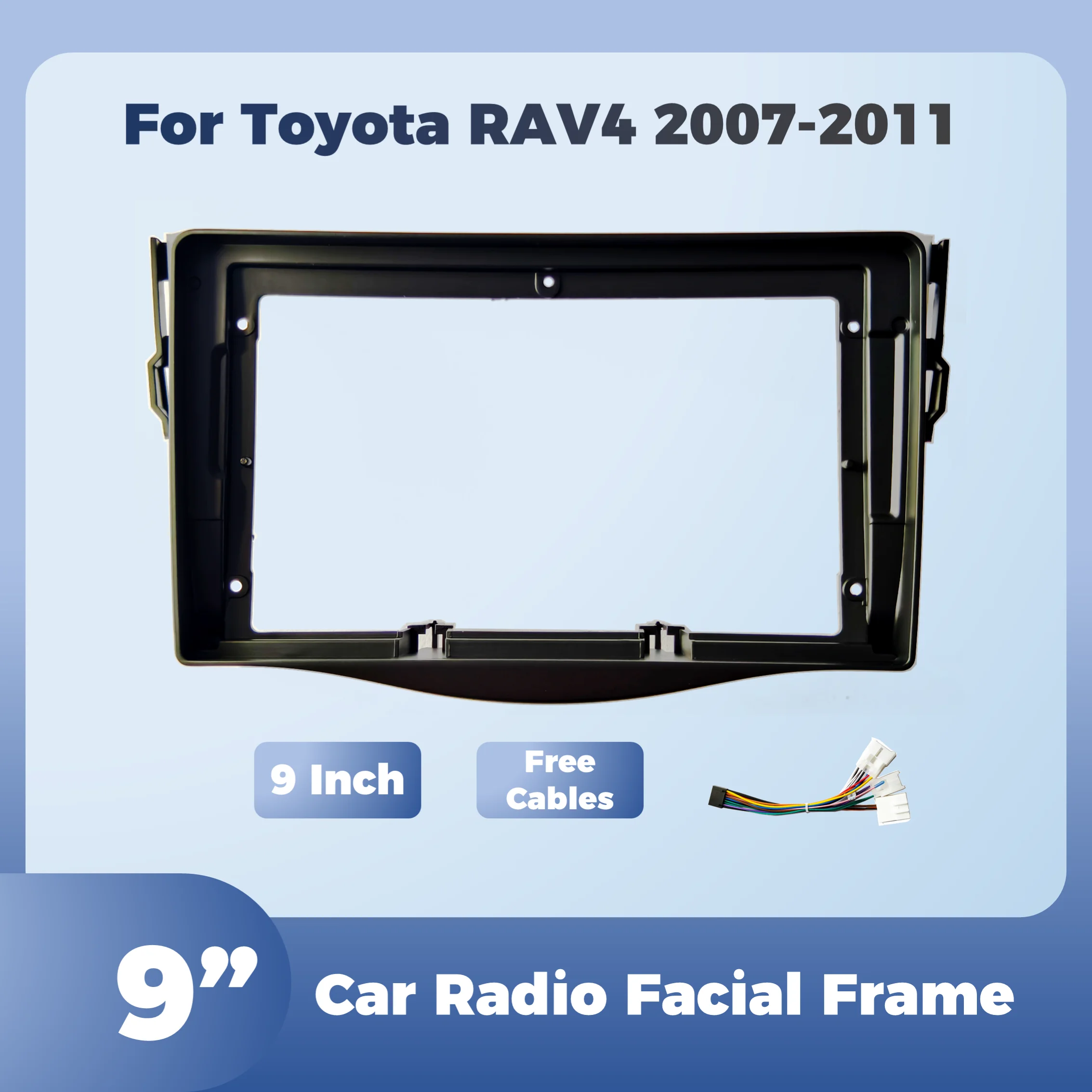 Vehicle radio Fascia 9 inch Fr - Diy Electronics Radio 评论和价格