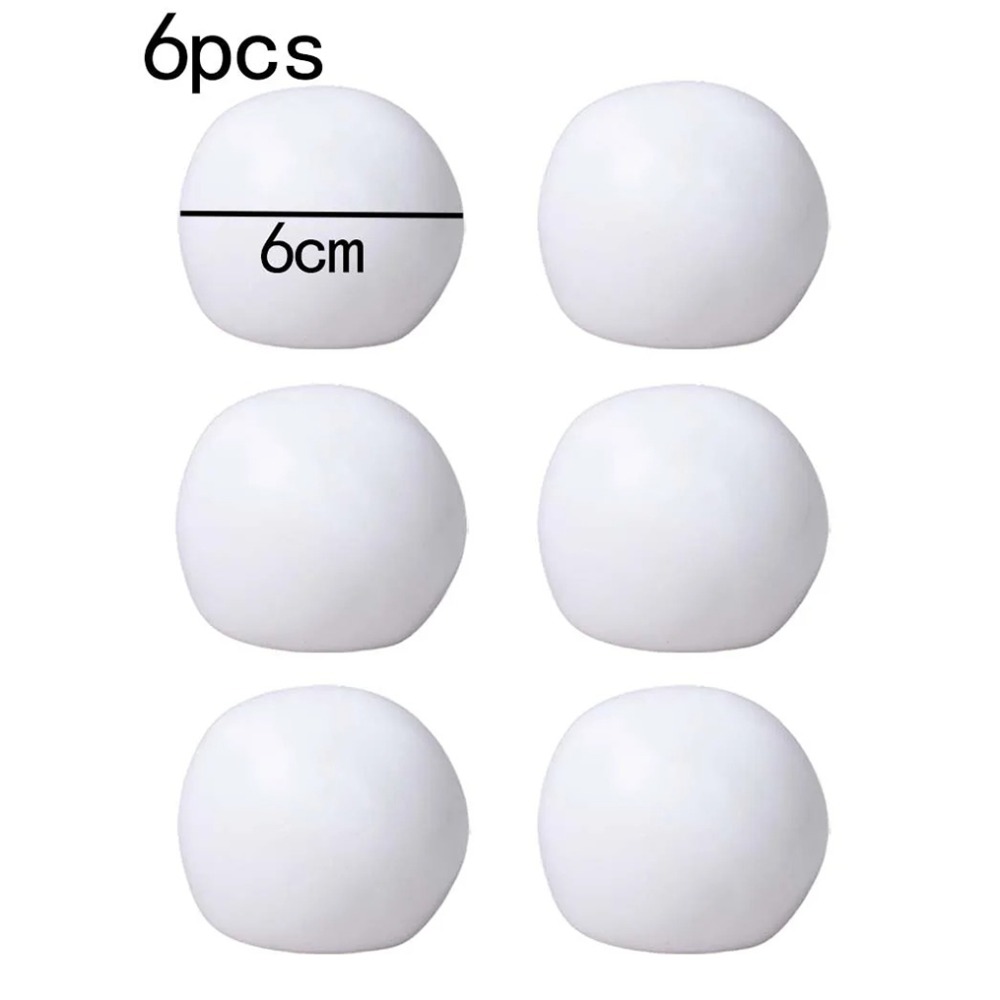 6Pcs TPR Clear Empty Ball Tran - Diy Electronics Components 评论和价格