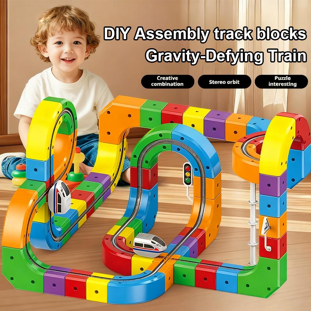 DIY Assembly Magic Track Train - Diy Electronics Toys 评论和价格