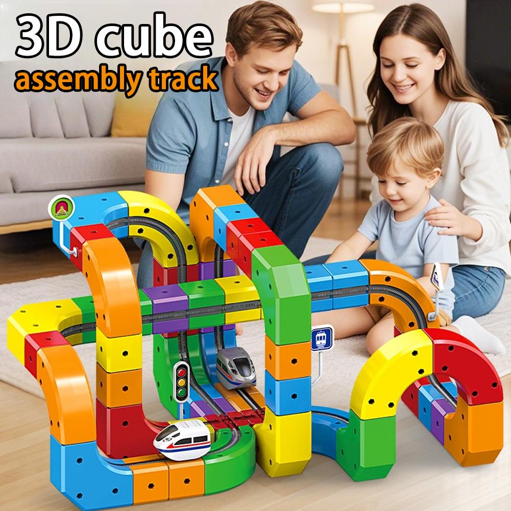 DIY Assembly Magic Track Train - Diy Electronics Toys 评论和价格
