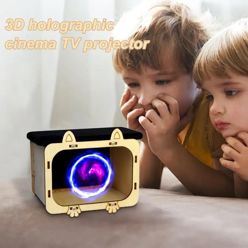 DIY 3D Holographic Theater Mob - Diy Electronics Kids 评论和价格