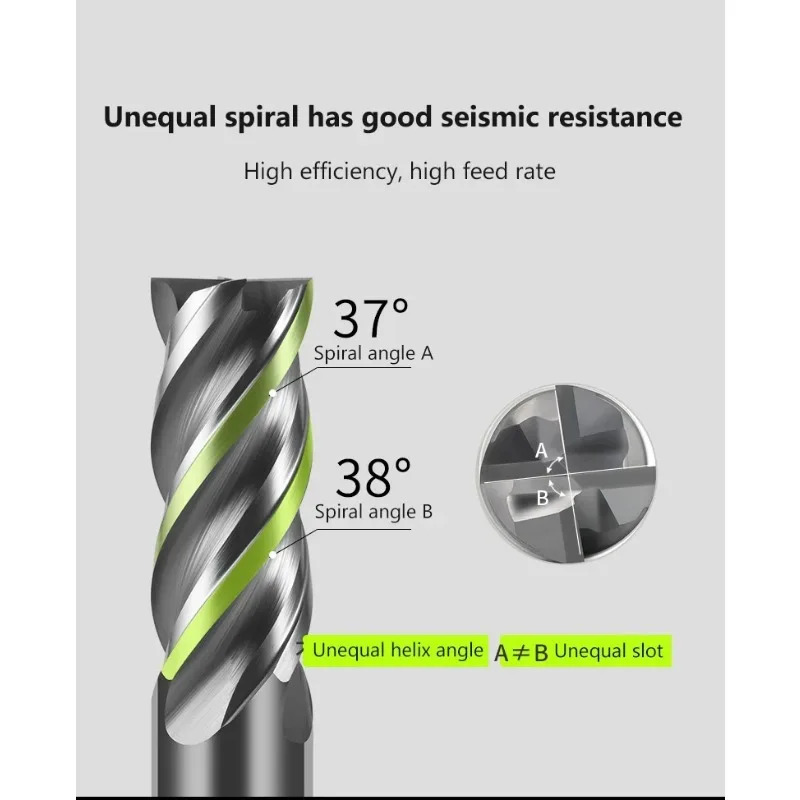 CNC HRC68 Carbide End Mill Une - Diy Cnc Router Electronics 评论和价格