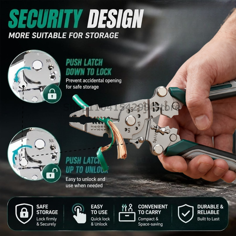 Multifunctional Copper Strippe - Wire Stripper Cutter 评论和价格