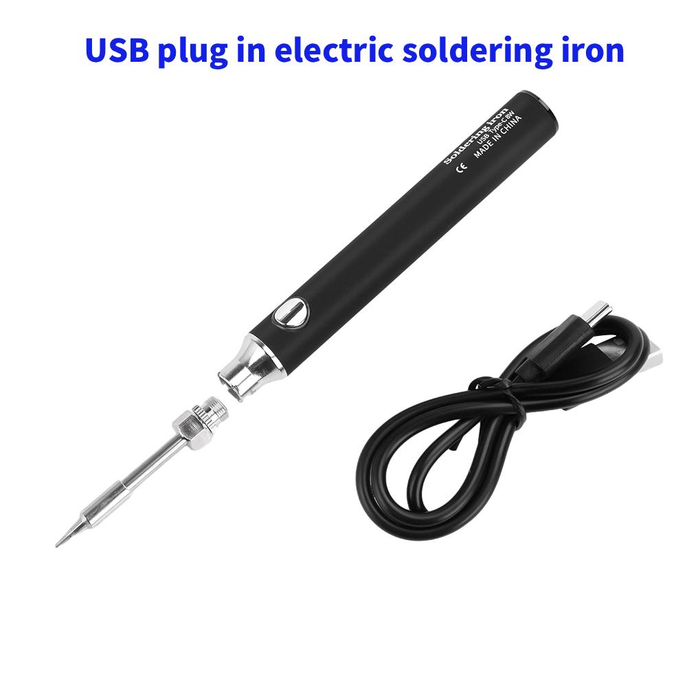 Mini USB Type-C Soldering Iron - Flux Pen Electronics 评论和价格
