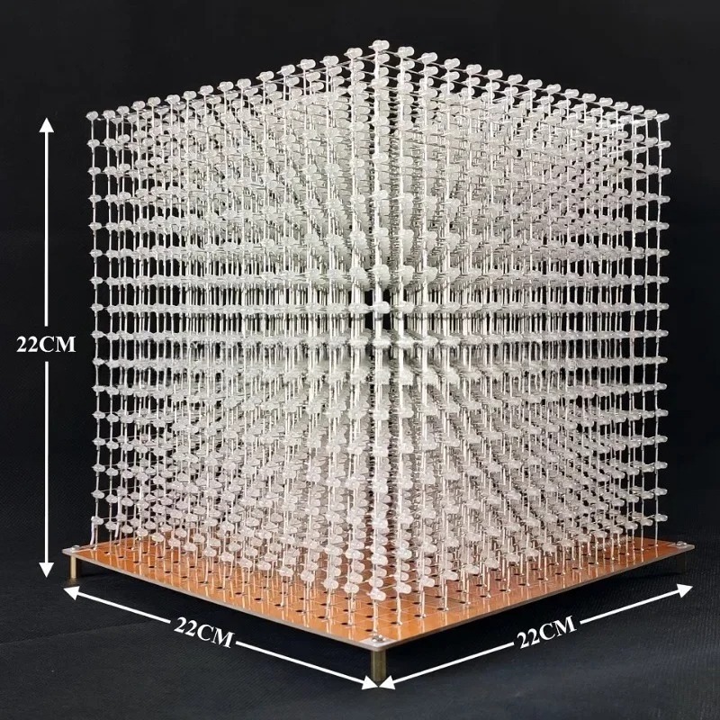 3 D16mini Light Cube Kit 16x16 - Diy For Electronics 评论和价格
