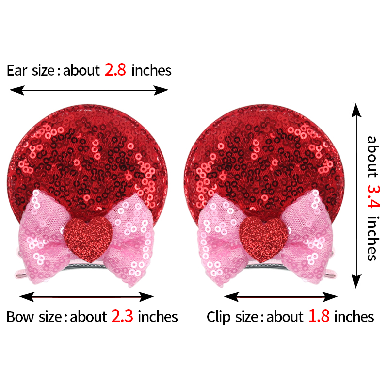 New Cartoon Mouse Ears Bow Cli - Diy Mouse Electronics 评论和价格