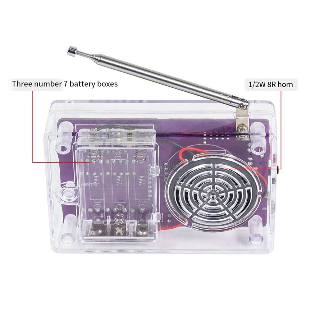 A72Z New HU-017B DIY FM Radio  - Diy Electronics Radio 评论和价格
