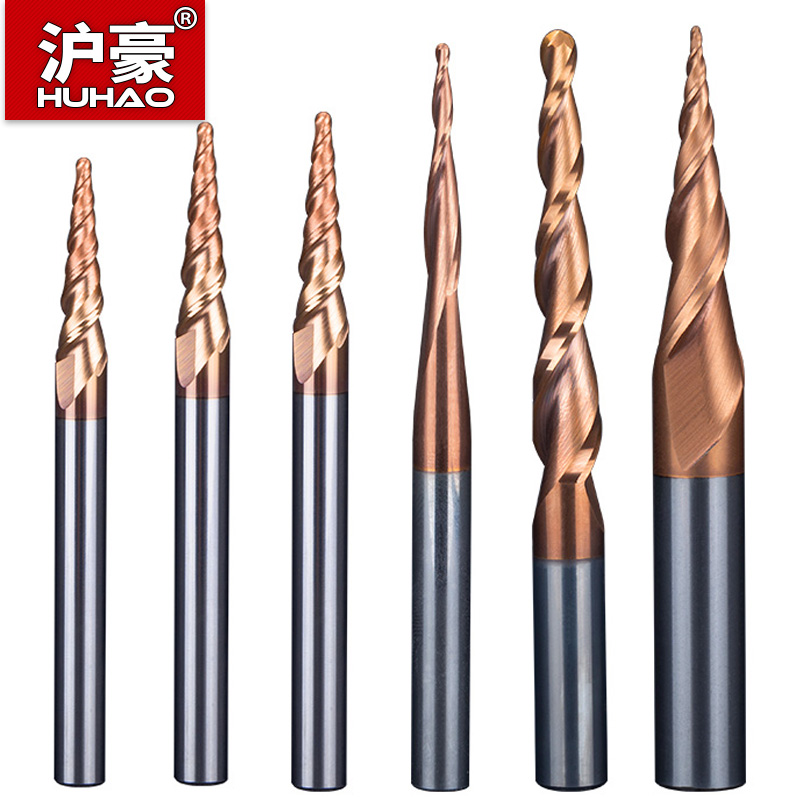 HUHAO Spiral Ball Nose Tapered - Diy Cnc Router Electronics 评论和价格