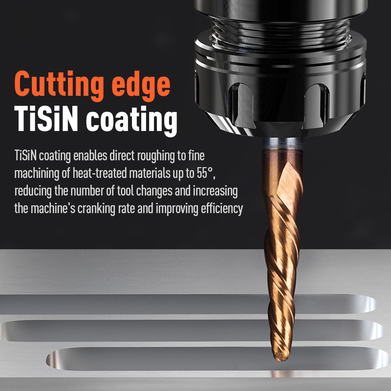 HUHAO Spiral Ball Nose Tapered - Diy Cnc Router Electronics 评论和价格