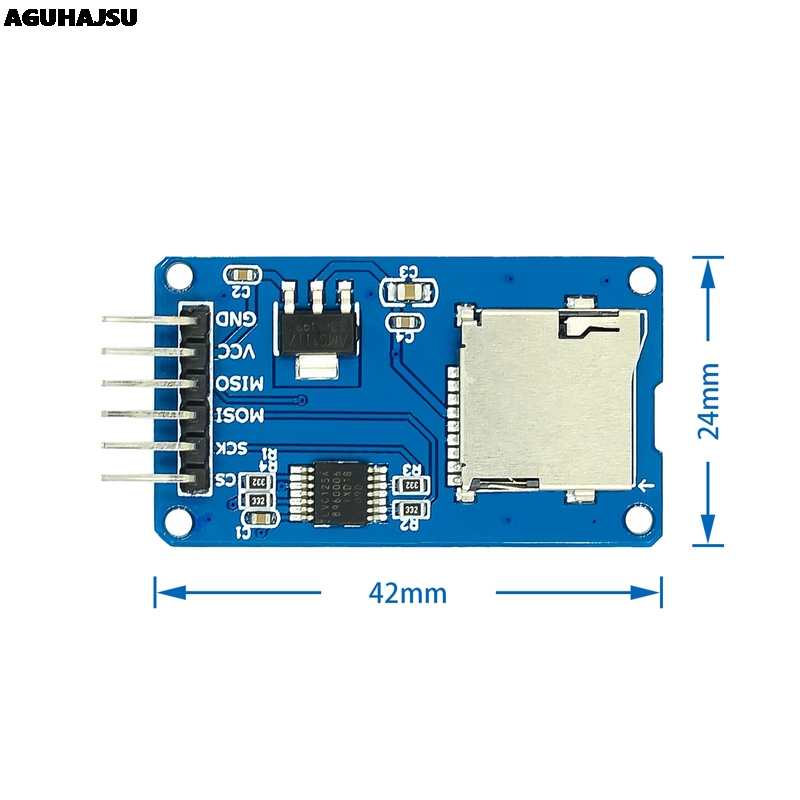 1pcs/lot Micro SD card mini TF - Sd Card Module Spi 评论和价格