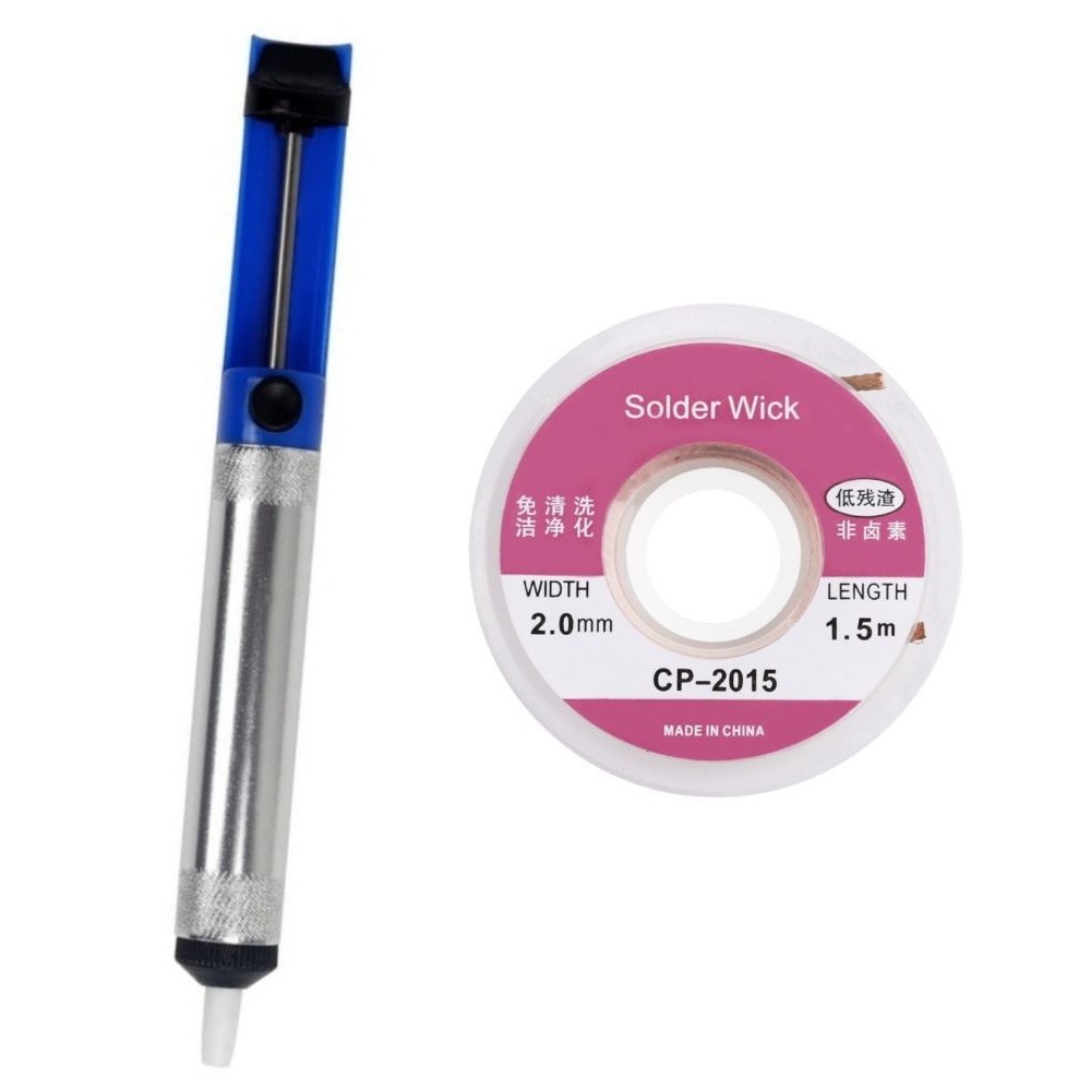 Aluminum Desoldering Pump Vacu - Flux Pen Electronics 评论和价格