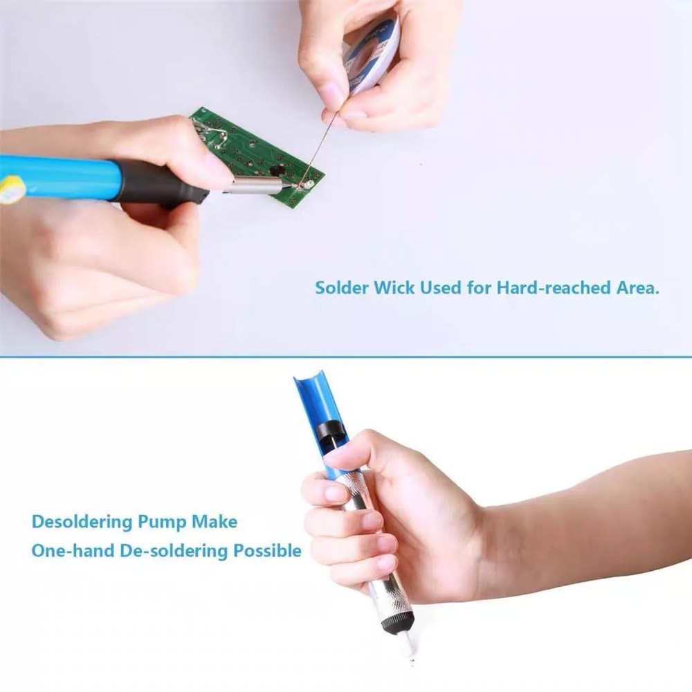 Aluminum Desoldering Pump Vacu - Flux Pen Electronics 评论和价格