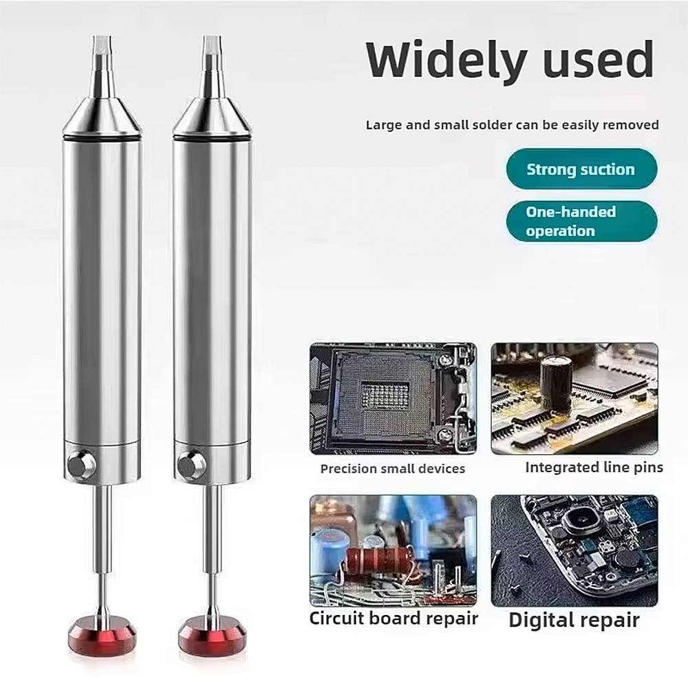Aluminum Desoldering Pump Suct - Flux Pen Electronics 评论和价格