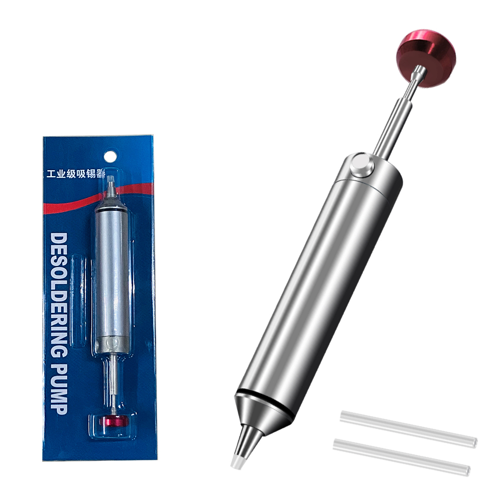 Aluminum Desoldering Pump Suct - Flux Pen Electronics 评论和价格