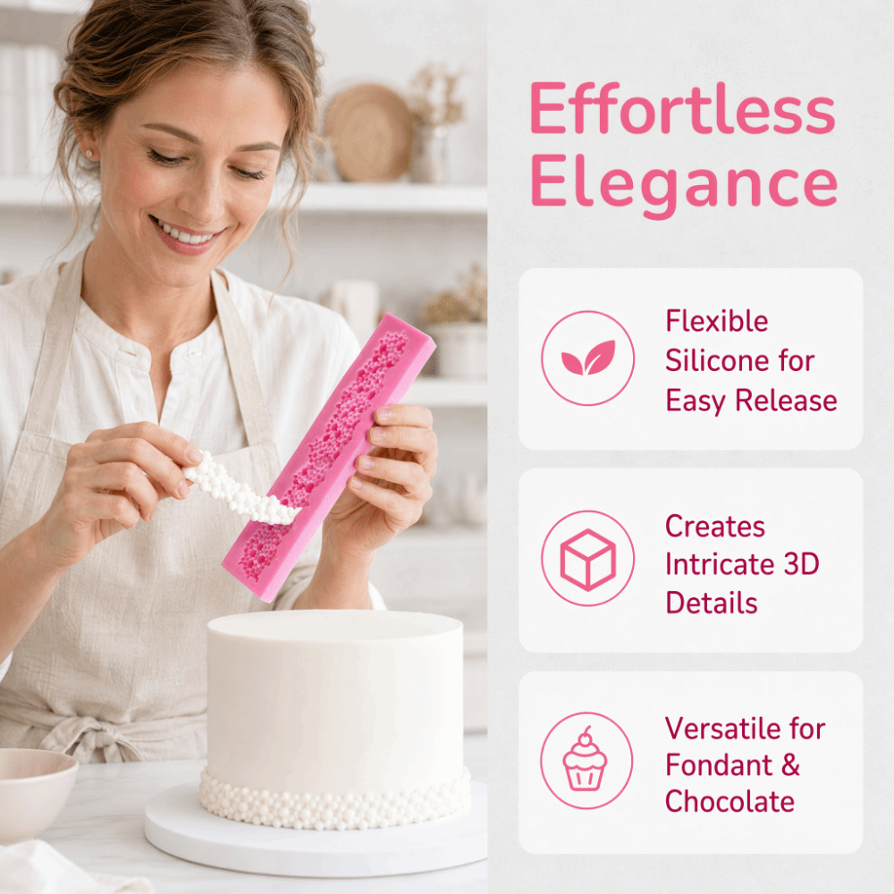 Durable Food Grade Fondant Mol - Diy Electronics Components 评论和价格