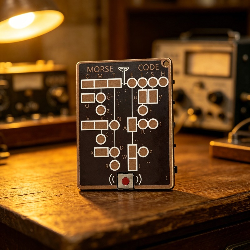 Morse Code Trainer Card Pro Le - Diy Electronics Projects For Adults 评论和价格