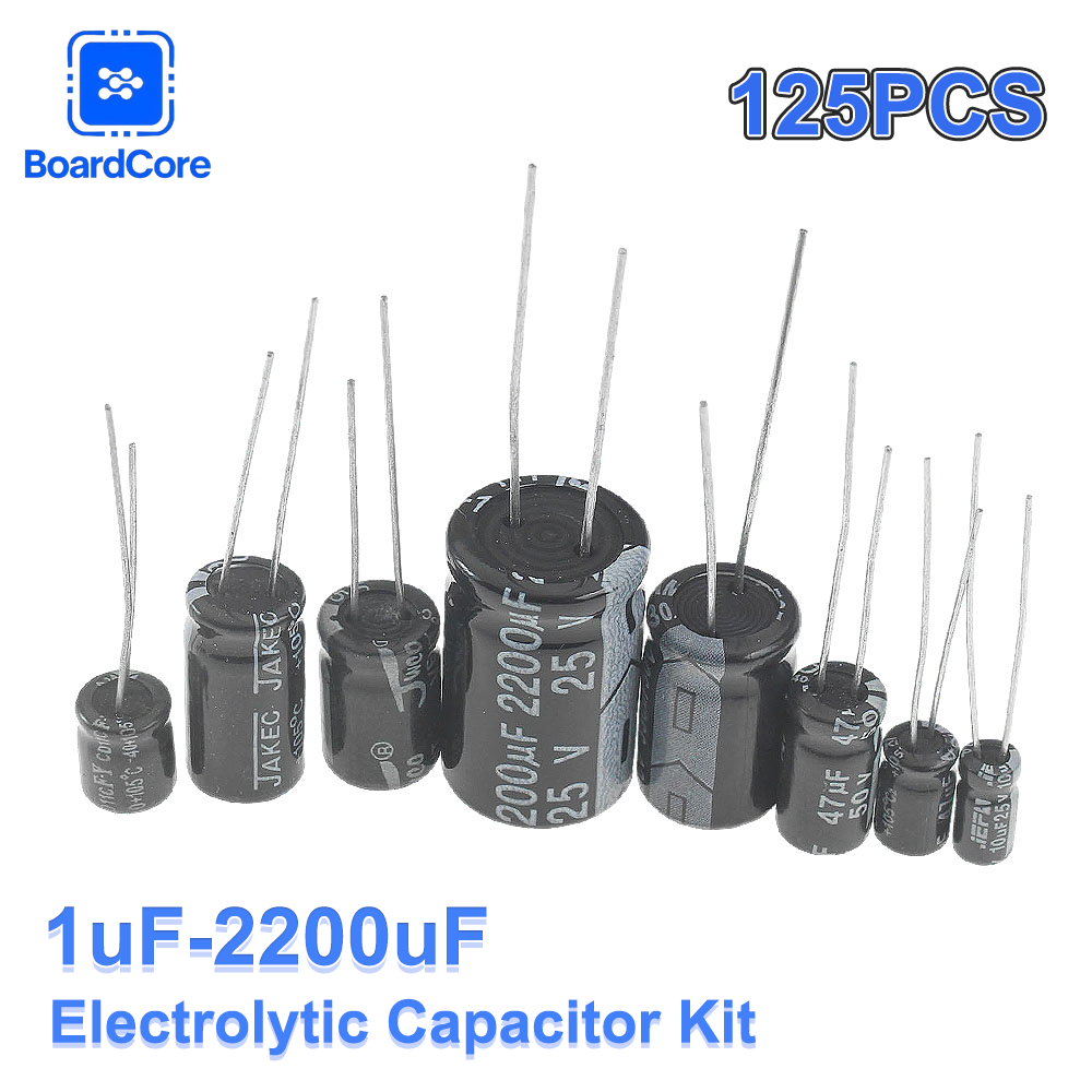 25 Values 125PCS Electrolytic  - Hobby Diy Electronics Kit 评论和价格