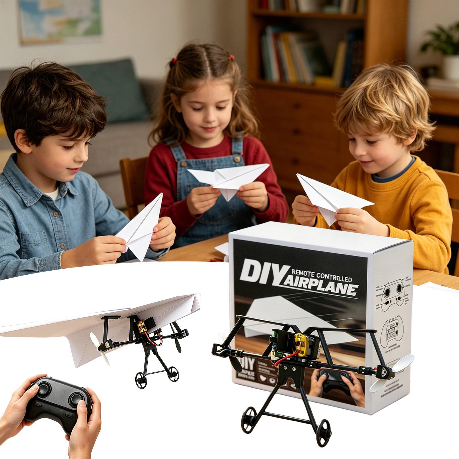 DIY RC Paper Airplane Kit Plan - Diy Electronics Kids 评论和价格