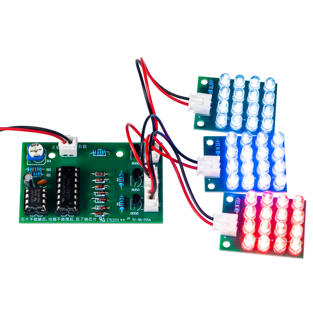 DIY Electronic Kit LED Three-C - Pcb Etching Kit 评论和价格