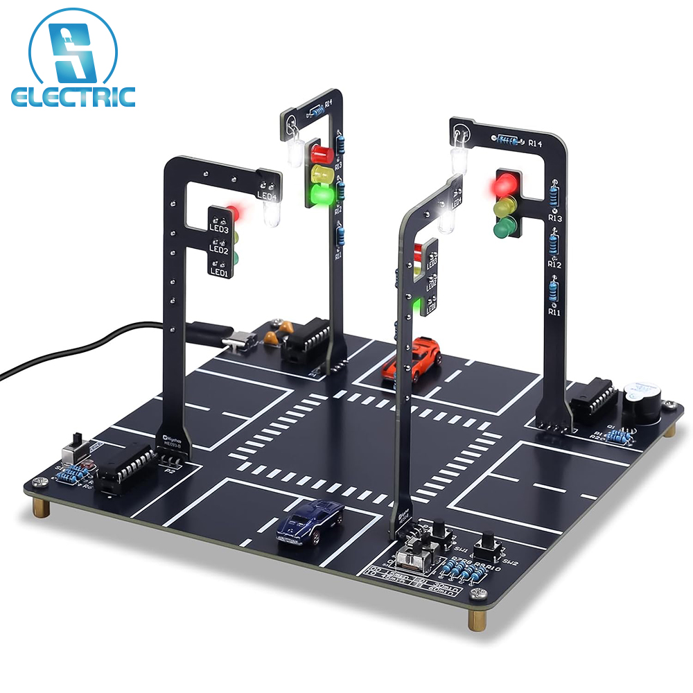 LED Traffic Light Simulator So - Diy Electronics Projects For Adults 评论和价格