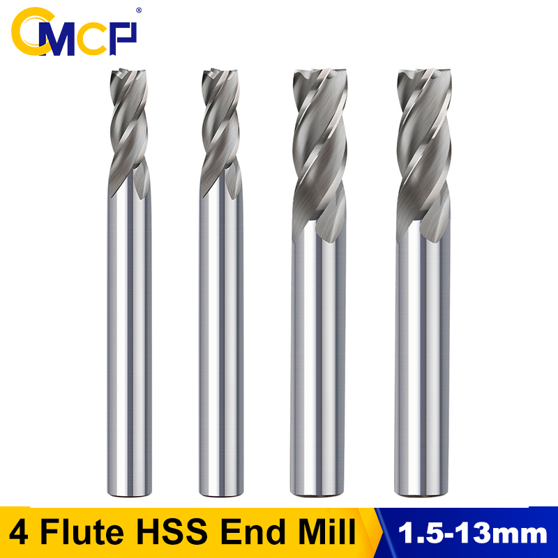 CMCP 1.5-13mm 4 Flute HSS End  - Diy Cnc Router Electronics 评论和价格