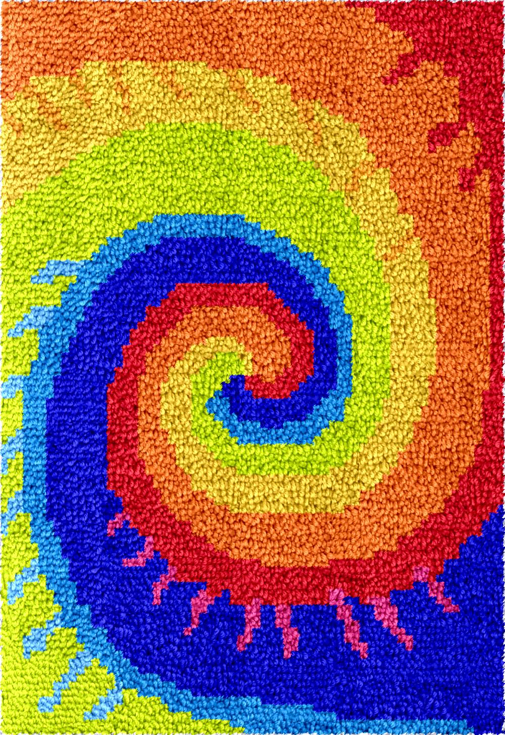 Rainbow large Diy Latch hook r - Hobby Diy Electronics Kit 评论和价格