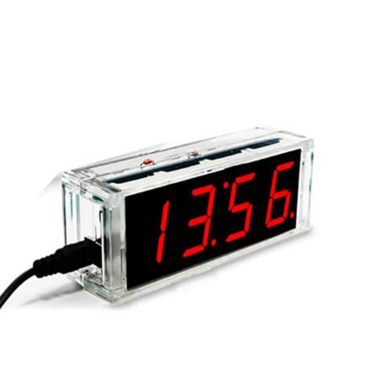 DIY Digital Clock Kit Display  - Diy Electronics Learning Kit 评论和价格
