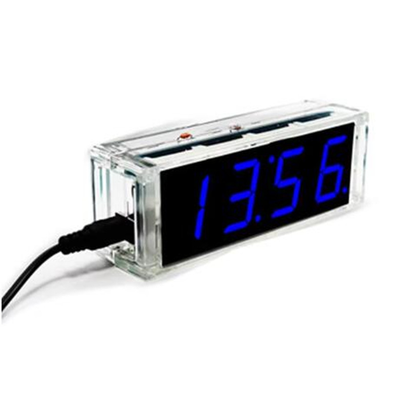 DIY Digital Clock Kit Display  - Diy Electronics Learning Kit 评论和价格